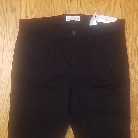NWT AT LOFT black leggings 8/29 - Picture 2 of 4